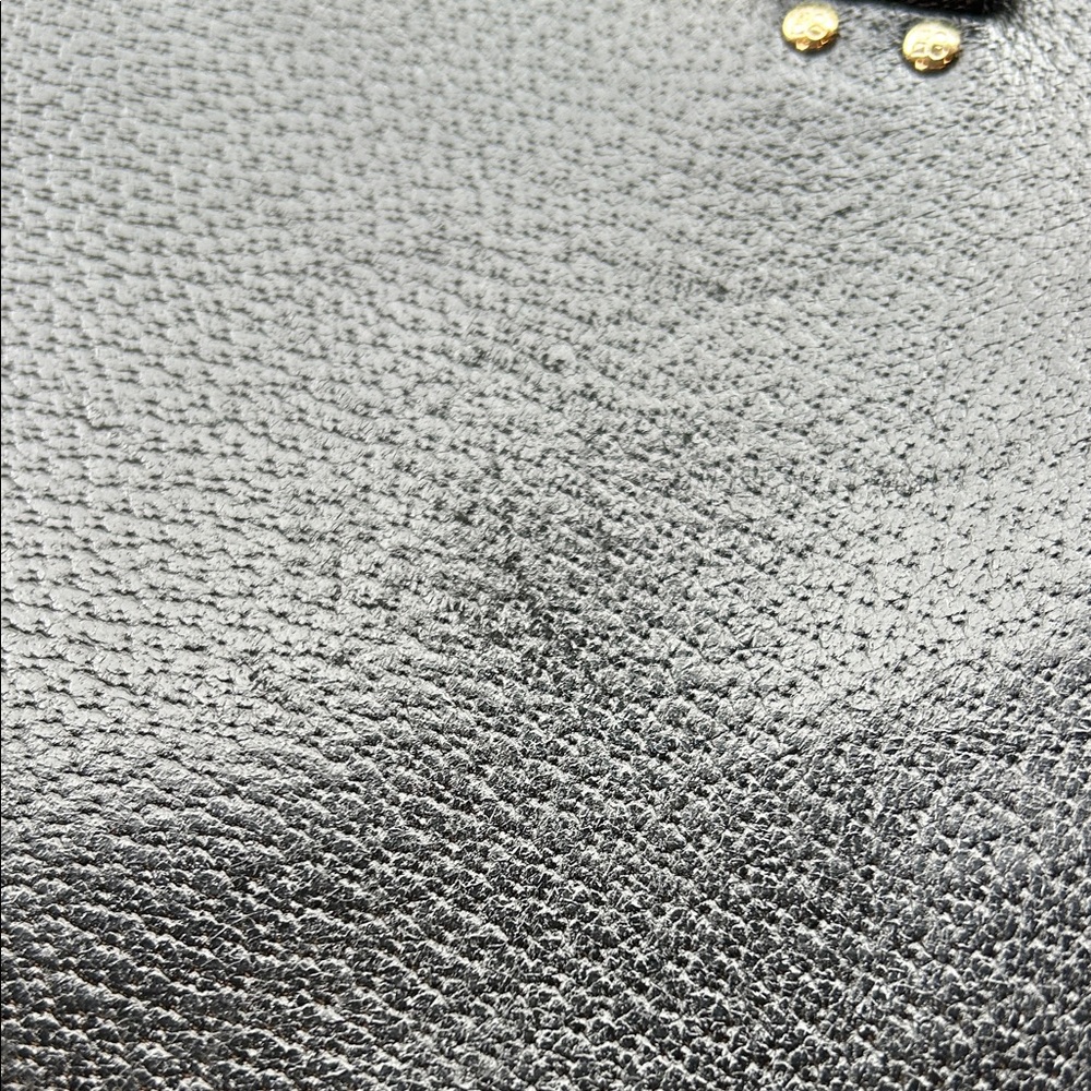 Kate Spade Black Tote Bag with gold Accents - Picture 9 of 10